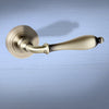 Wrexham Old English Lever on Rose - Matt Antique Brass