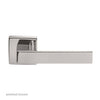 European TC5 Techna Lever Latch Handles on Square Rose - 4 Finishes