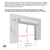 Gliderol Electric Insulated Roller Garage Door from 4291 to 4710mm Wide - Irish Oak