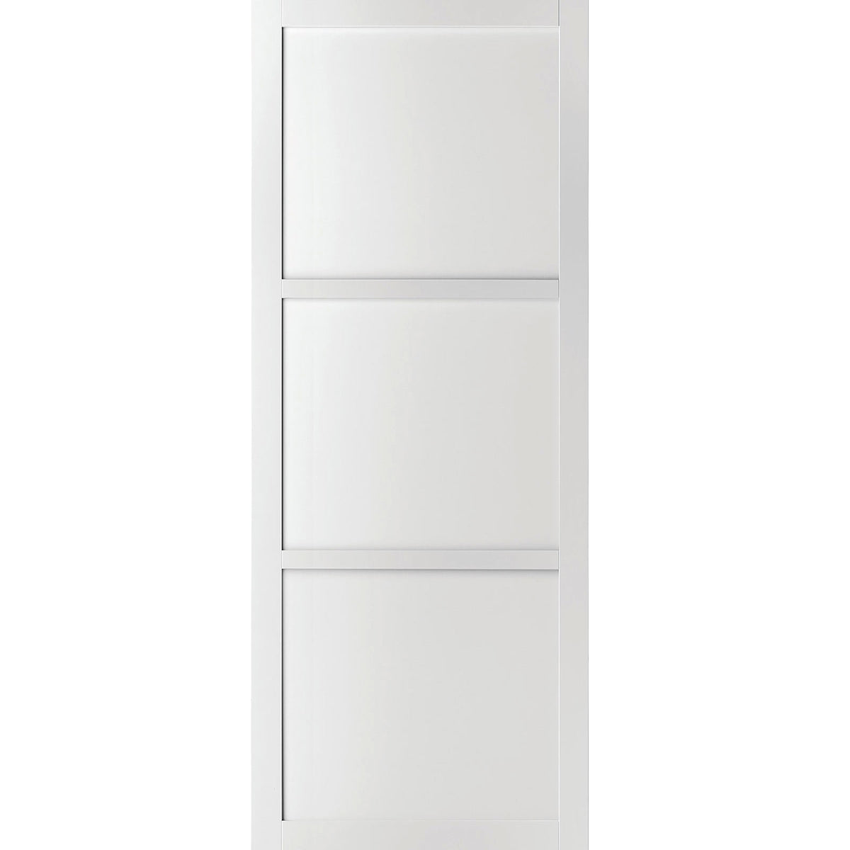 Bespoke industrial style panelled interior door