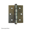 76mm x 64mm x 2.5mm Ball Bearing Hinge - 1 Pair - 10 Finishes