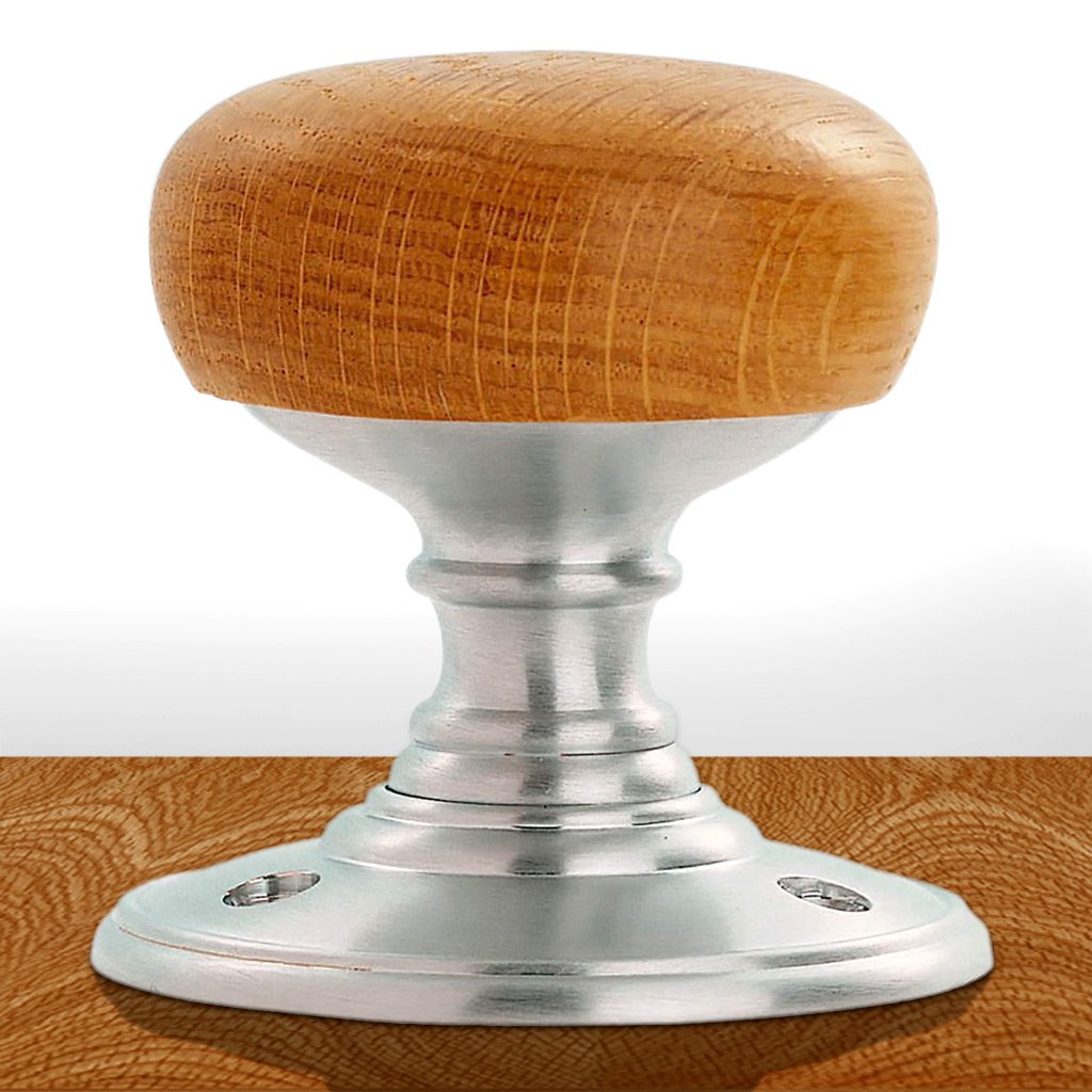 DK32WOSC Delamain Wooden Mortice Knob Handles