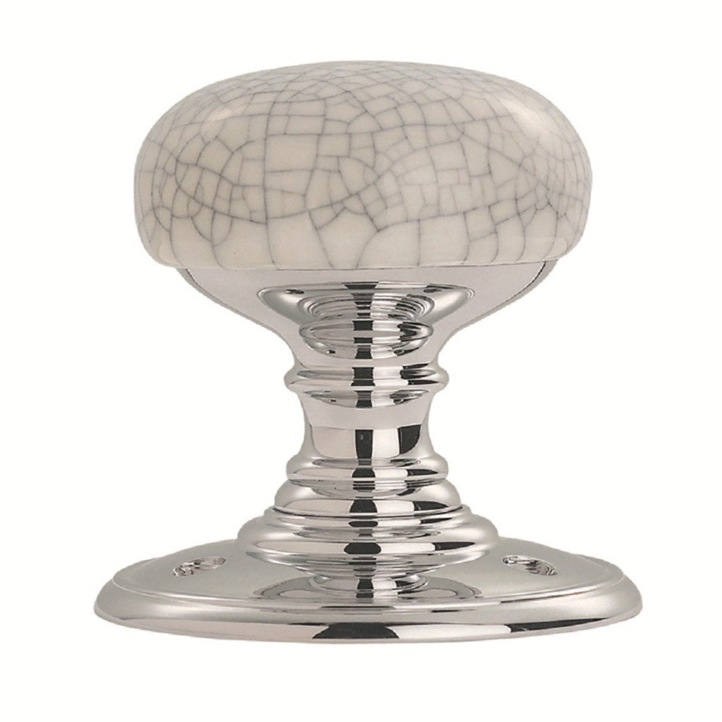 Delamain DK34MCCP Porcelain Mortice Knob Door Handles