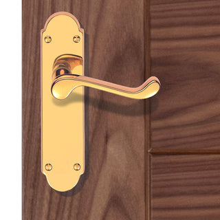 Image: DL167 Oakley Lever Latch Handles - 3 Finishes