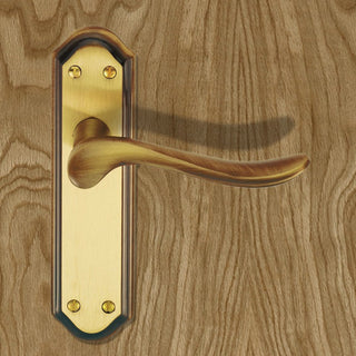 Image: DL451FB Lytham Lever Latch Handles