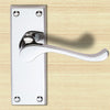 DL55 Victorian Scroll Lever Latch Handles - 3 Finishes