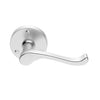 DL56 Victorian Scroll Lever Latch Handles on Round Rose - 3 Finishes