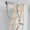 Dolle Wooden Loft Ladder - ClickFix 76G - Insulated Door, Max Ceiling Height 2750mm