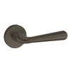Tupai Rapido CurvaLine Adra Lever on Round Rose - Titanium