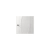 Bespoke Thrufold Pesaro White Primed Flush Folding 2+0 Door
