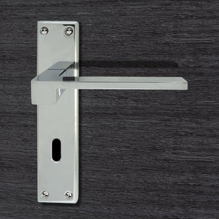 Image: Serozzetta Equi SZM371 Lever Lock Handles - 2 Finishes