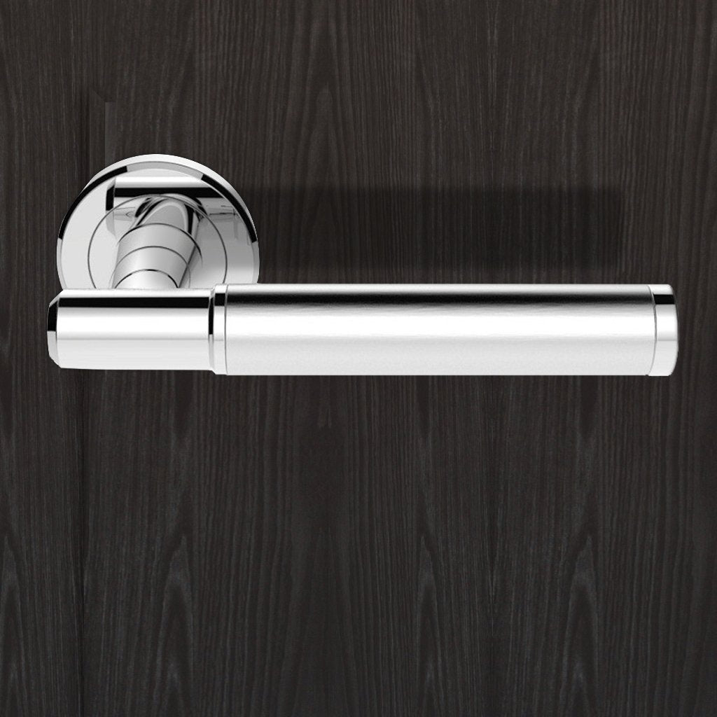 Sale - SZM250CPSC/BP - Serozetta lever On Round Rose i Dual Finish