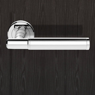 Image: Sale - SZM250CPSC/BP - Serozetta lever On Round Rose i Dual Finish