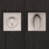 Serozzetta SZM004SQ Bathroom Thumb Turn & Release - 2 Finishes