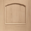 louis oak door with raised mouldings 