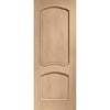 louis oak door with raised mouldings 