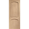 louis oak door with raised mouldings 