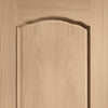 louis oak door with raised mouldings 