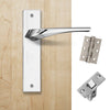 Dorado Door Handle Pack - Polished Chrome