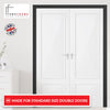 Made to Size Double Interior Black Primed Door Lining Frame