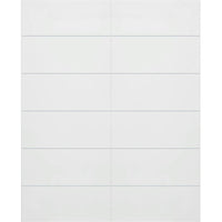 Double Glass Sliding Door - Drem 8mm Obscure Glass - Clear Printed Design - Planeo 60 Pro Kit