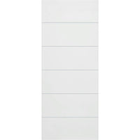 Single Glass Sliding Door - Drem 8mm Obscure Glass - Clear Printed Design - Planeo 60 Pro Kit