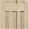 DX 60's Nostalgia Oak Veneer Staffetta Quad Telescopic Pocket Doors