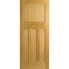 LPD Joinery 1930's Oak Solid Fire Door is 1/2 Hour Fire Rated