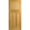 LPD Joinery 1930's Oak Solid Fire Door is 1/2 Hour Fire Rated