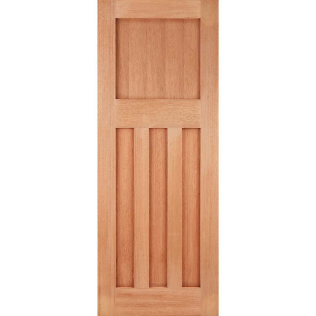 DX30's Style External Hardwood Door and Frame Set - One Unglazed Side Screen, From LPD Joinery