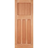 DX30's Style External Hardwood Door and Frame Set - One Unglazed Side Screen, From LPD Joinery