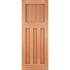 DX30's Style External Hardwood Door and Frame Set - One Unglazed Side Screen, From LPD Joinery