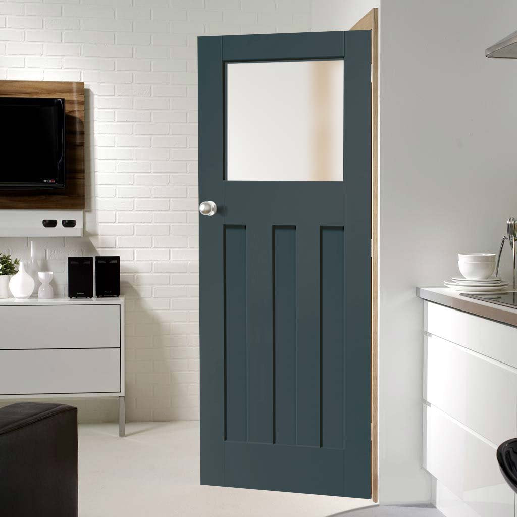 Designer painted interior door available in five colour options