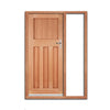 DX30's Style External Hardwood Door and Frame Set - One Unglazed Side Screen, From LPD Joinery