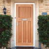 DX 30's Style Exterior Hardwood Door