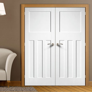 Image: DX30's Panel Door Pair - White Primed