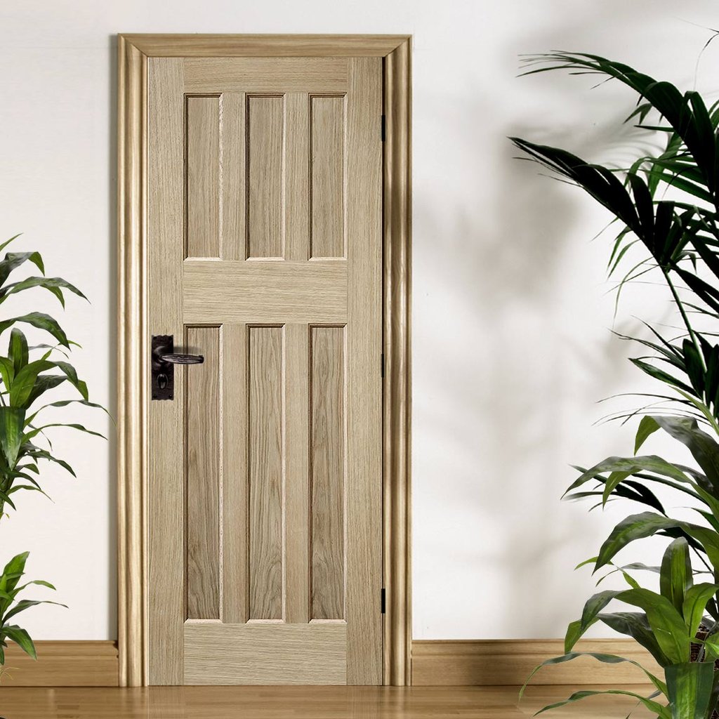 DX60 interior period style door oak veneered