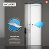 Idaho Absolute Evokit Double Pocket Doors - White Primed