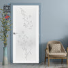 Artisan Solid Wood Internal Door - Birch Tree 6mm Obscure Glass - Obscure Printed Design - Eco-Urban® 6 Premium Primed Colour Choices