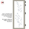 Eco-Urban Artisan Door - Birch Tree 6mm Obscure Glass - Clear Printed Design - 4 Premium Primed Colour Choices