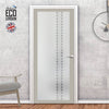 Eco-Urban Artisan Door - Winton 6mm Obscure Glass - Obscure Printed Design - 4 Premium Primed Colour Choices