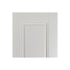 Three Sliding Wardrobe Doors & Frame Kit - Eindhoven 1 Panel Door - White Primed