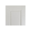 Four Sliding Wardrobe Doors & Frame Kit - Eindhoven 1 Panel Door - White Primed