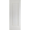 Three Sliding Wardrobe Doors & Frame Kit - Eindhoven 1 Panel Door - White Primed