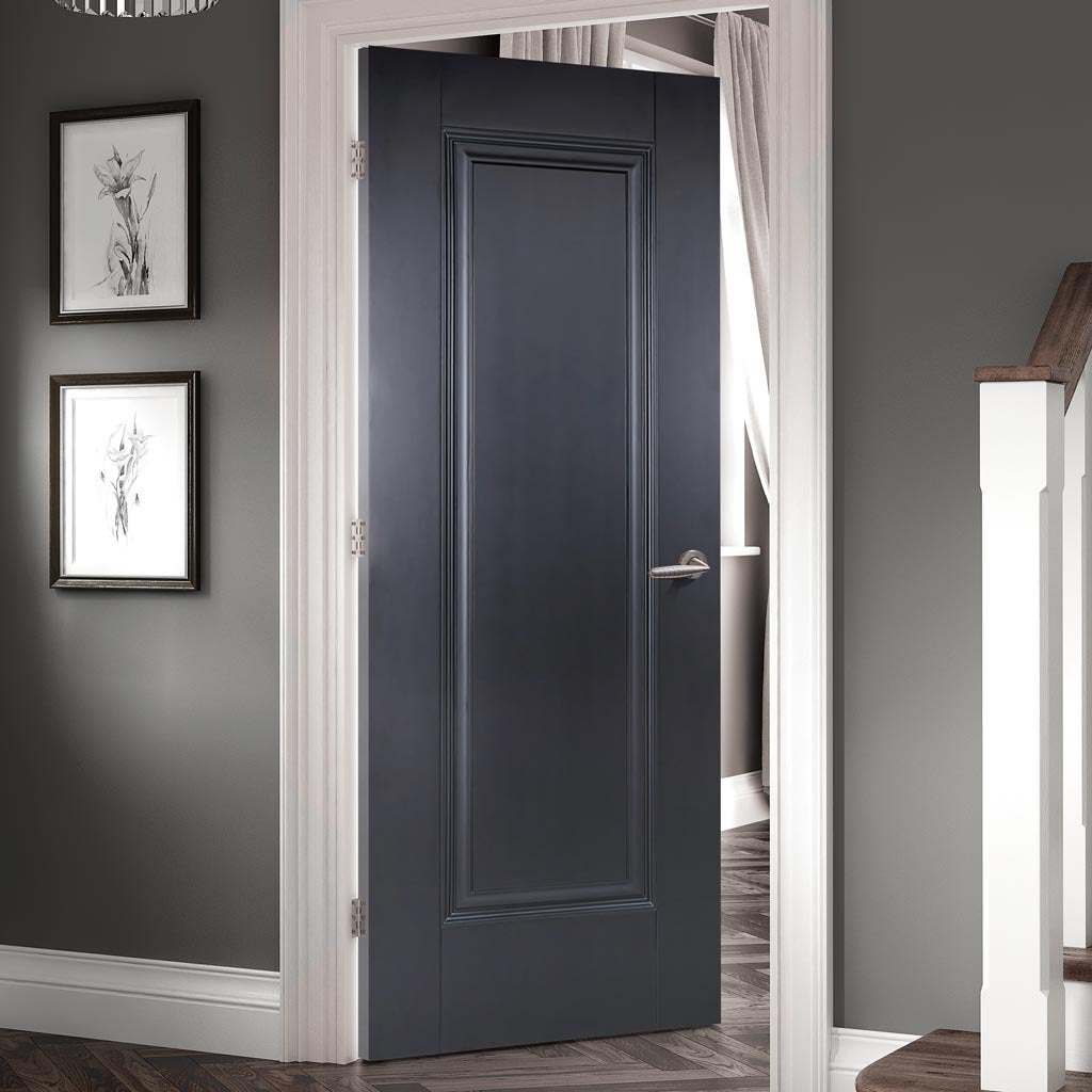 Black colour interior door from LPD Joinery