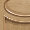 Bespoke Calabria Oak Panel Door Pair - Raised Mouldings