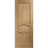 Bespoke Calabria Oak Panel Door Pair - Raised Mouldings