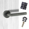 Forme Elle Design Lever on Round Rose - Urban Graphite Handle Pack
