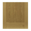 Ely Oak Double Evokit Pocket Door Detail - Unfinished