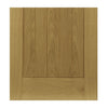 Ely Oak Double Evokit Pocket Door Detail - Unfinished